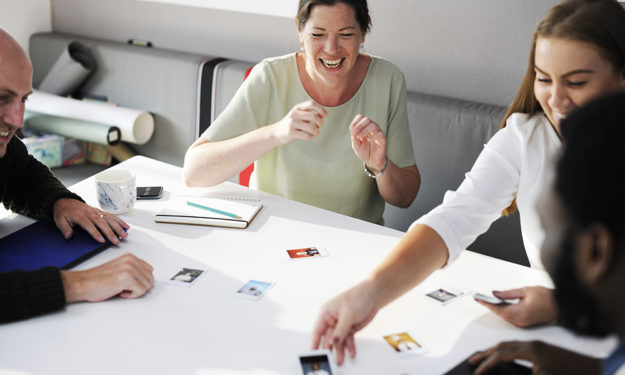 People Looking Choosing at Colleagues Photo