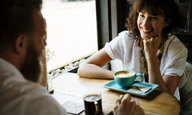 People hangout together at coffee shop
